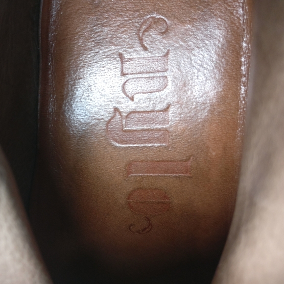 Nylo ALL LEATHER Welted Sole Stacked heel Ankle Boot Handmade in Europe 38Brown - Picture 7 of 16